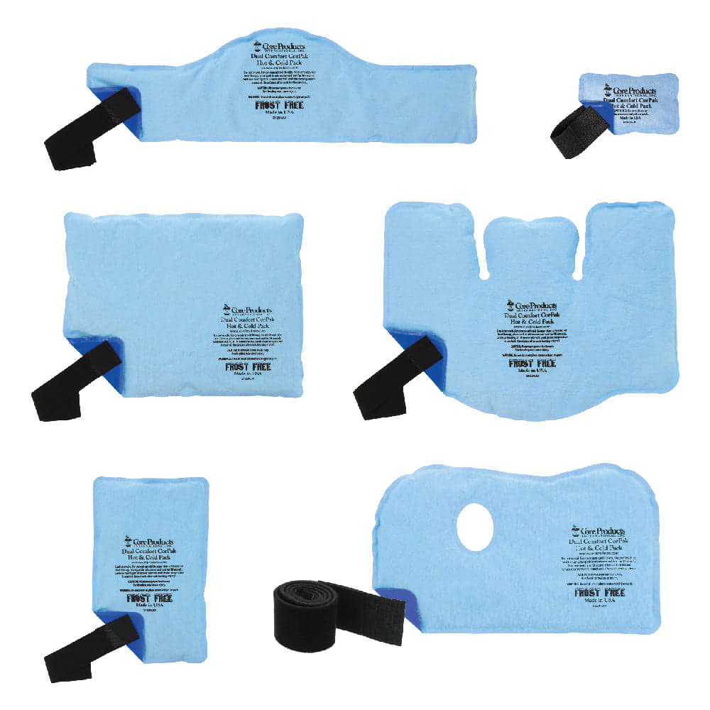 Dual Comfort CorPak Hot & Cold Therapy Pack - 8.5" x 14" Wrist Wrap with Adjustable Strap