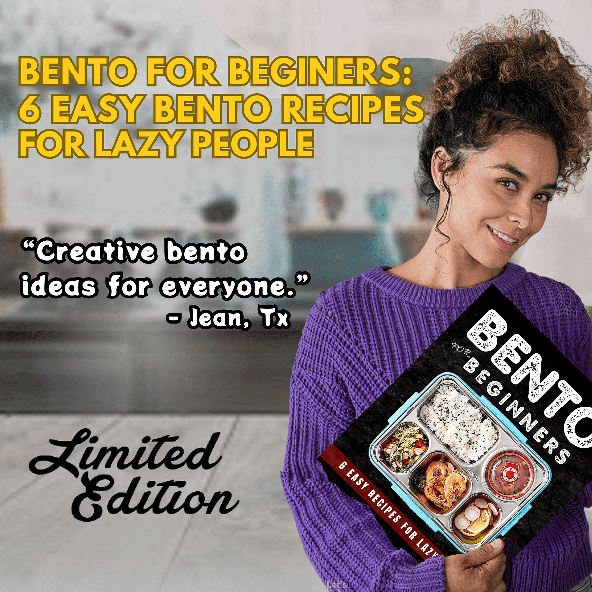 E-book: Bento for Beginners (6 Easy Recipes For Lazy People)
