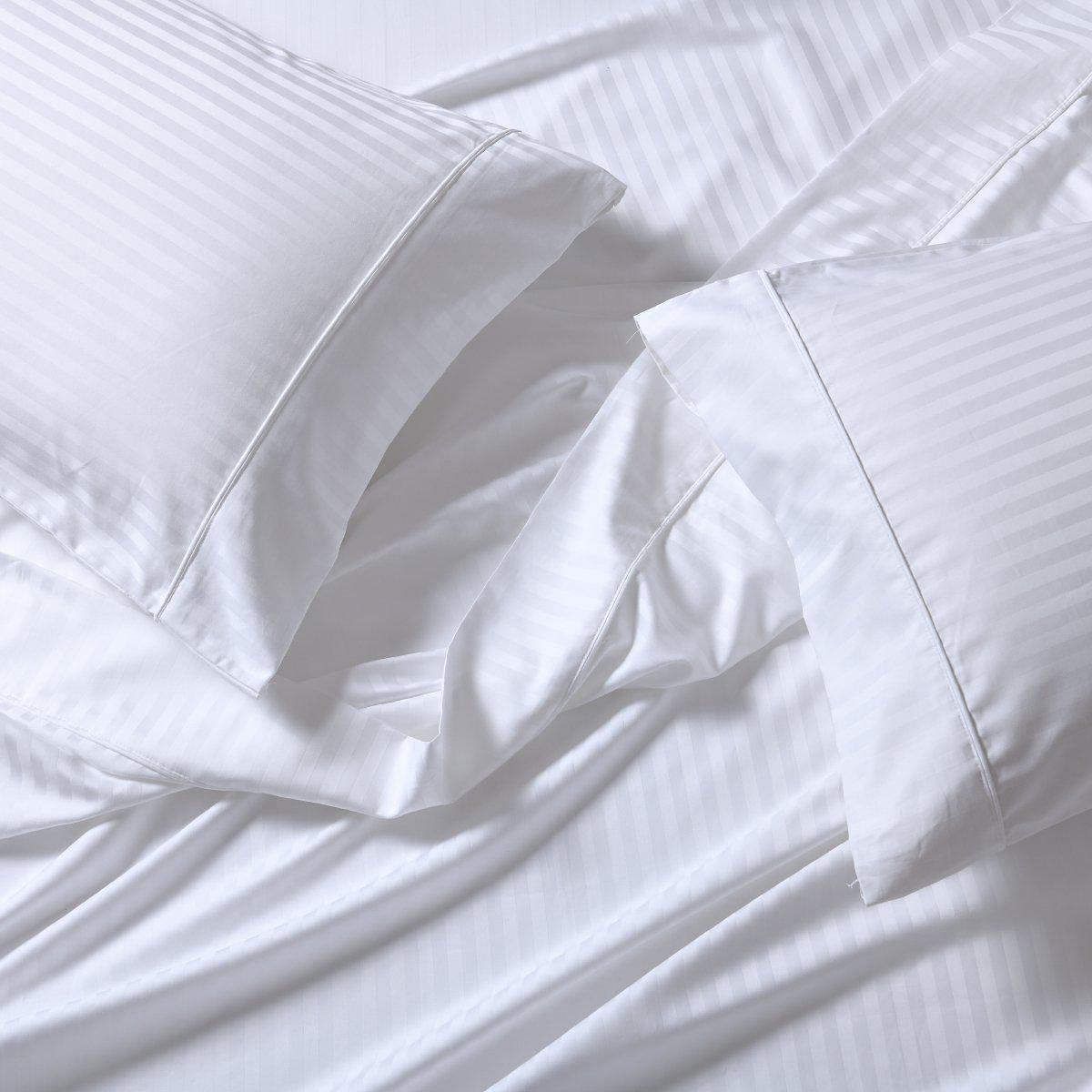 Easy Care Sheet Set - Striped 650 Thread Count