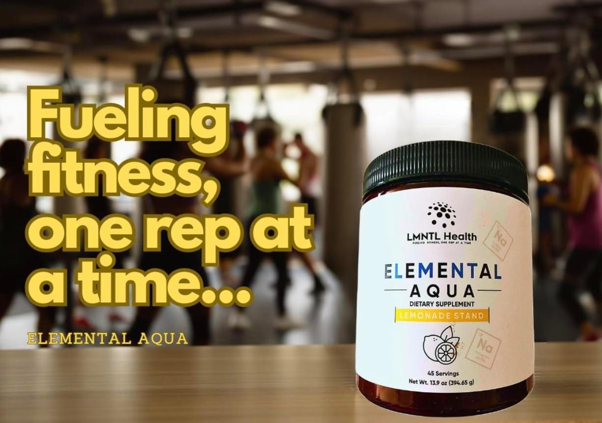 Elemental Aqua Lemonade Stand Dietary Supplement 13.7 oz