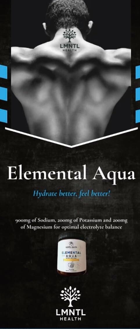 Elemental Aqua Lemonade Stand Dietary Supplement 13.7 oz