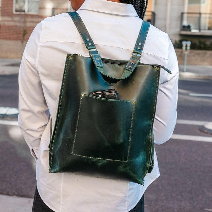Elise Leather Backpack
