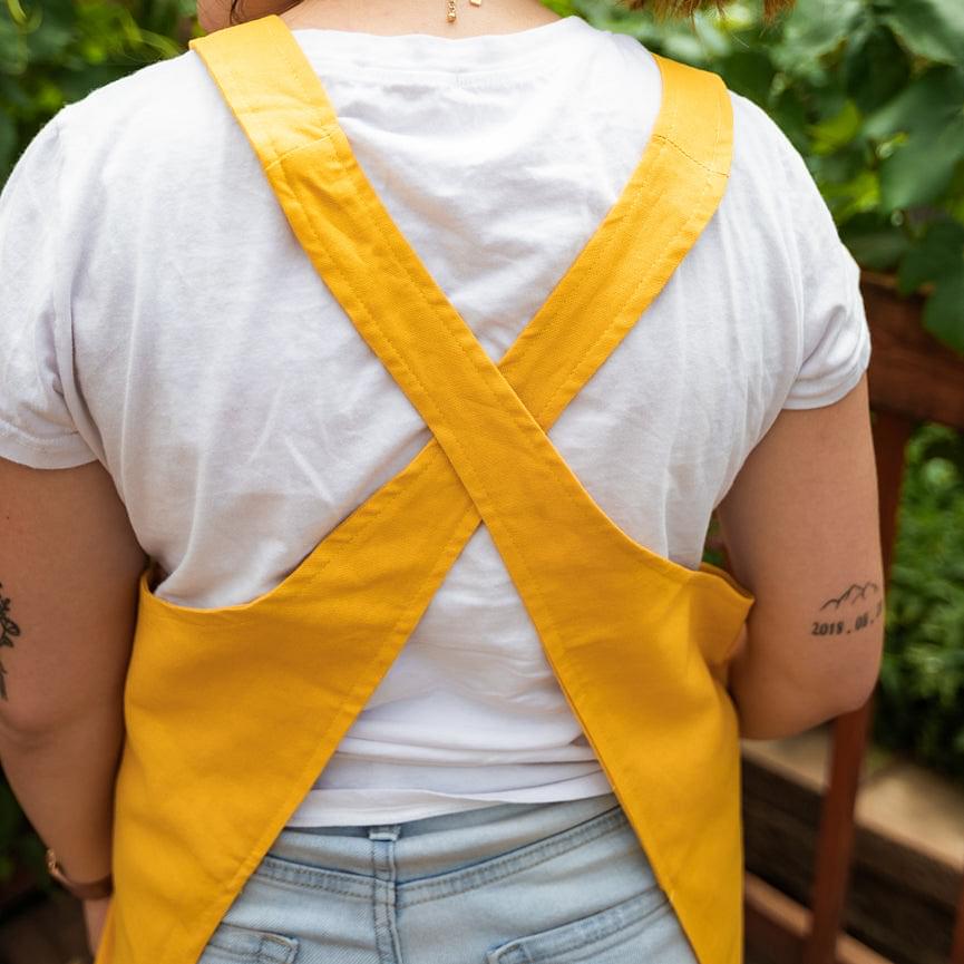 Elna Apron Yellow Medium