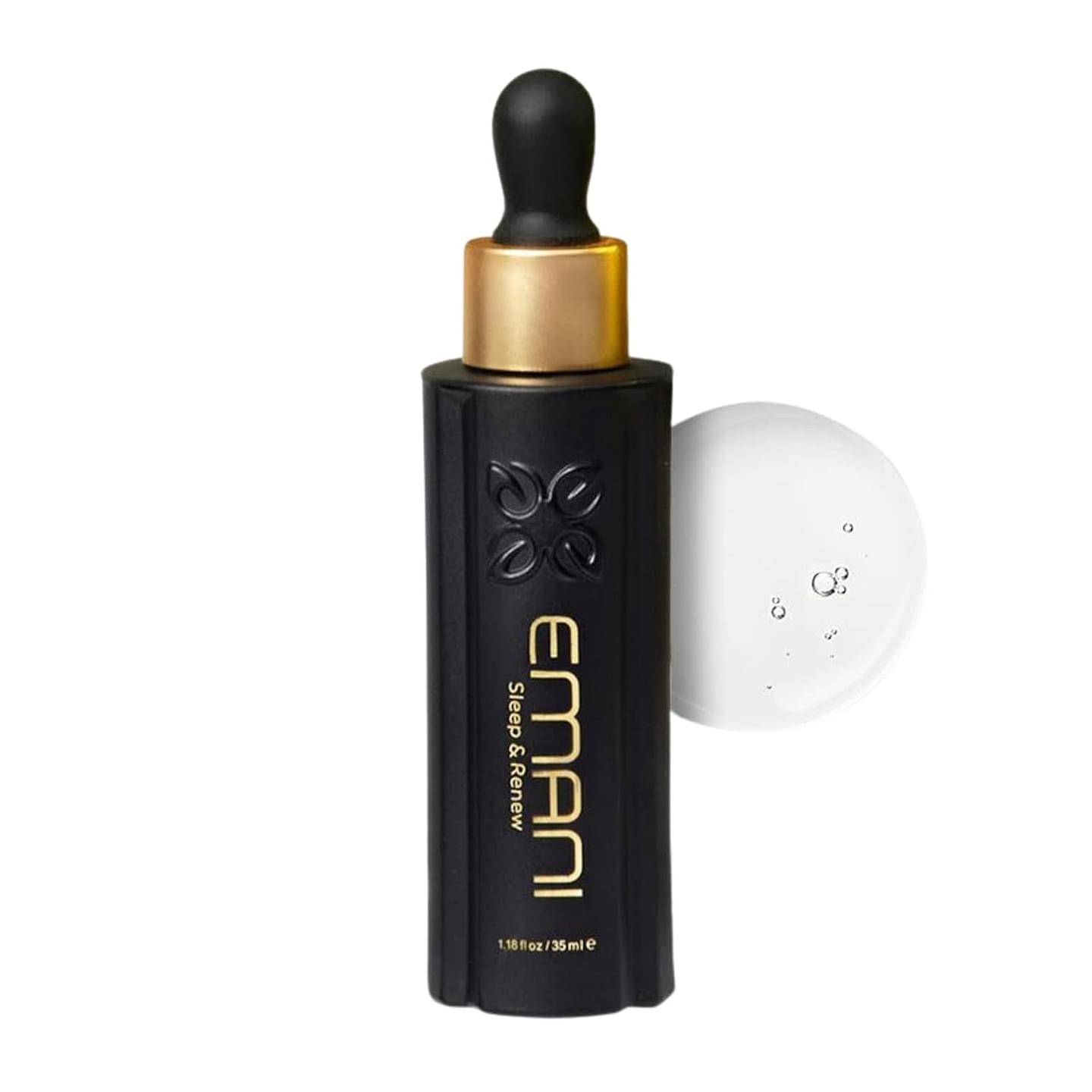 Emani Sleep and Renew Face Serum With Anti Aging and Wrinkle Reducing Properties, Hydrating Serum Contains Fermented Probiotics for Dull and Aging Skin for Women, 1.18 fl oz