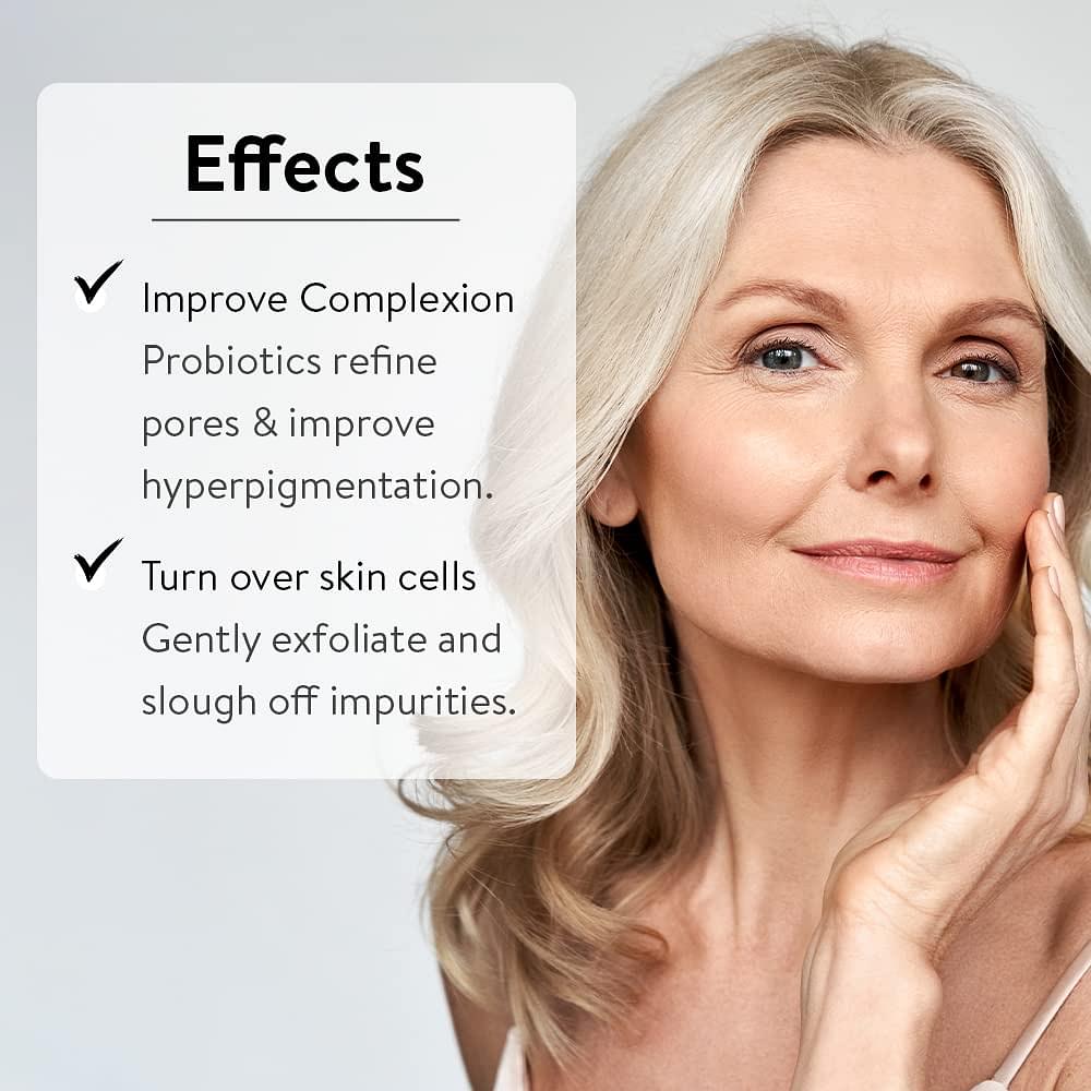 Emani Sleep and Renew Face Serum With Anti Aging and Wrinkle Reducing Properties, Hydrating Serum Contains Fermented Probiotics for Dull and Aging Skin for Women, 1.18 fl oz