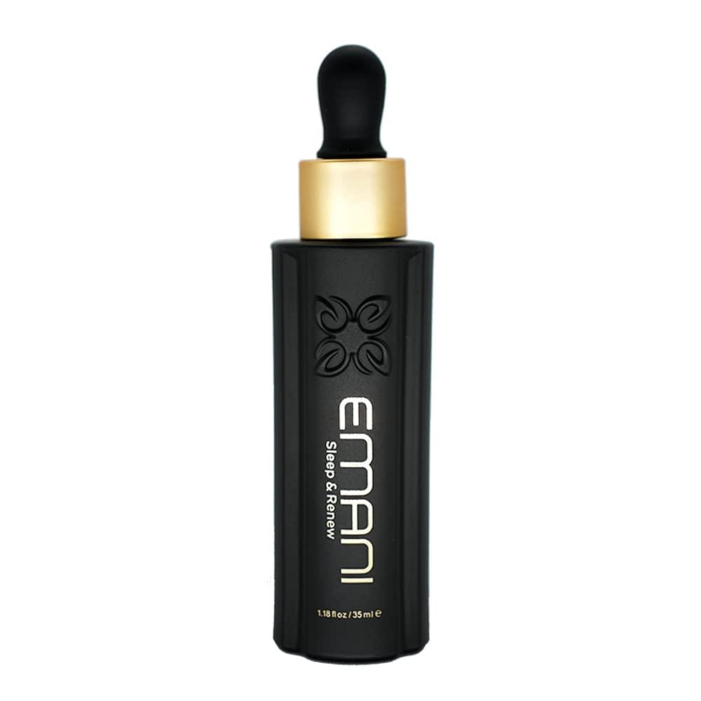Emani Sleep and Renew Face Serum With Anti Aging and Wrinkle Reducing Properties, Hydrating Serum Contains Fermented Probiotics for Dull and Aging Skin for Women, 1.18 fl oz