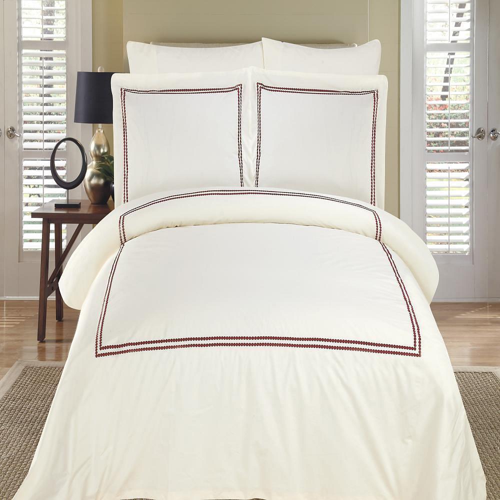 Embroidered Duvet Cover Sets -Maya