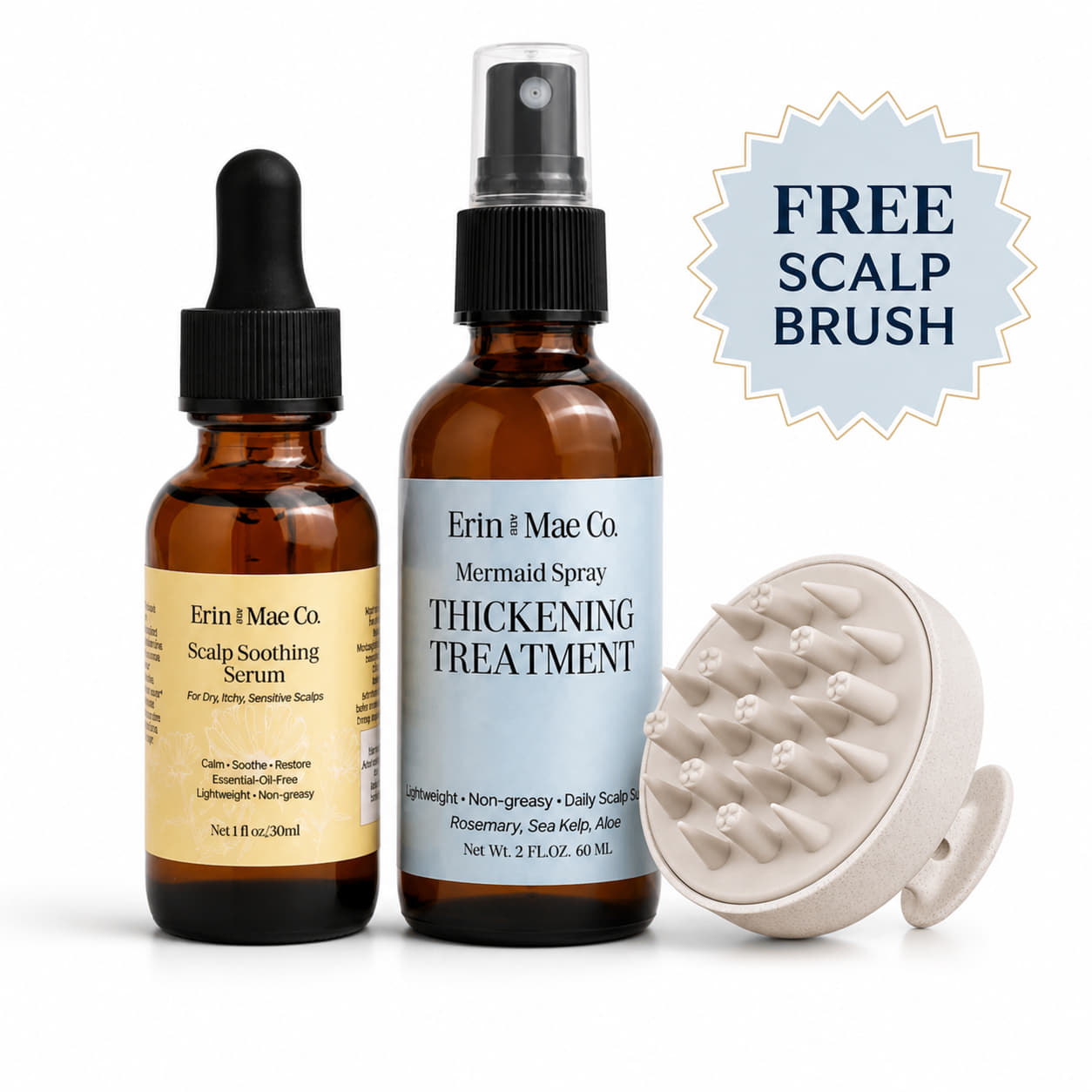 Complete Scalp Care Ritual Bundle + FREE Scalp Massager ($19.99 value)