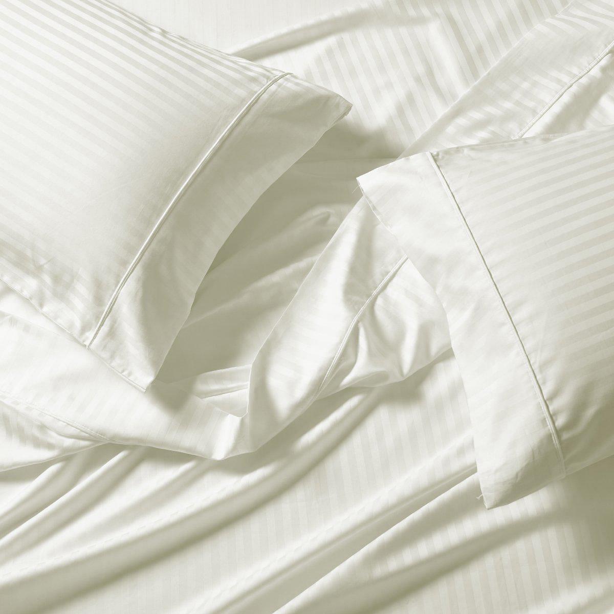Extra Deep Pockets (22 inches) Stripe 650 Easy Care Sheet sets
