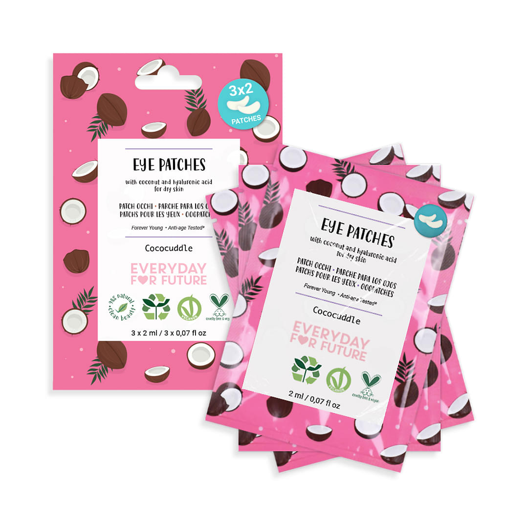 Eye Patches with Coconut and Hyaluronic Acid image