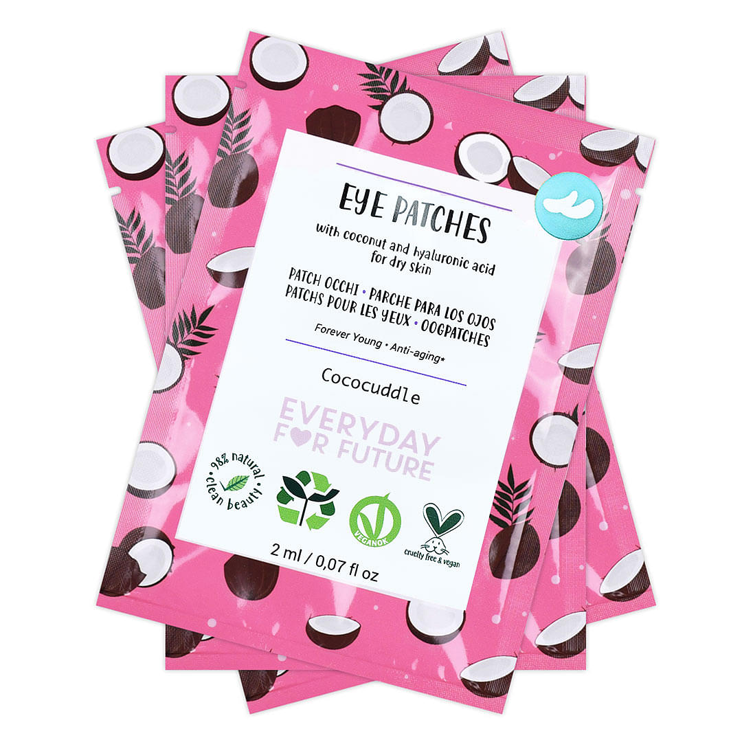 Eye Patches with Coconut and Hyaluronic Acid image