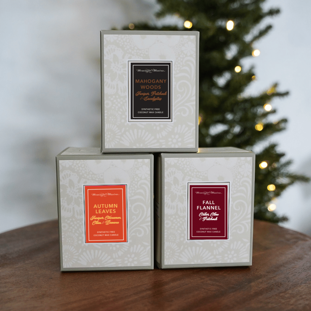 Fall Flannel Natural Candle 8oz Kaia Collection