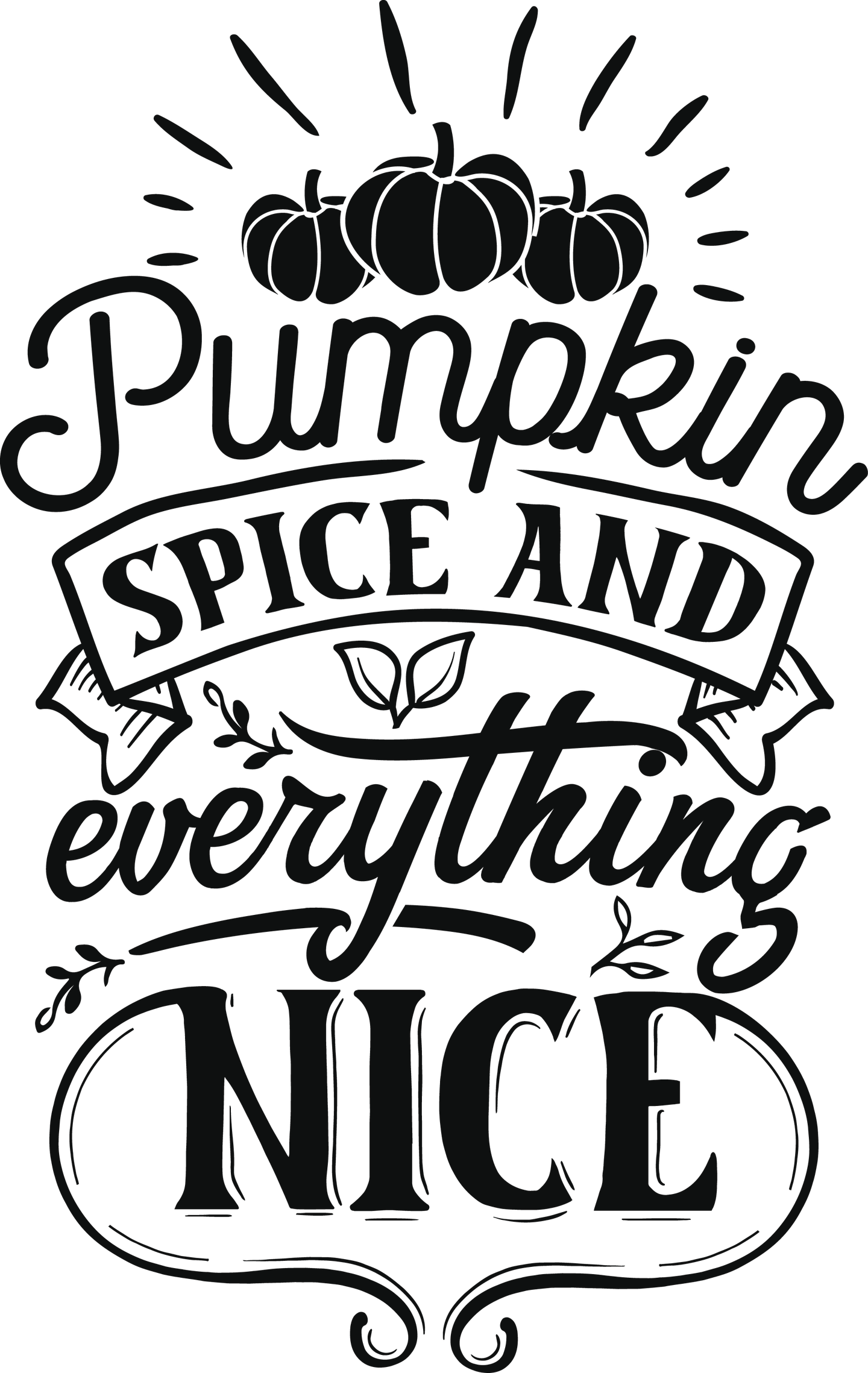 Fall/Thanksgiving Laser Engraved Sleeves