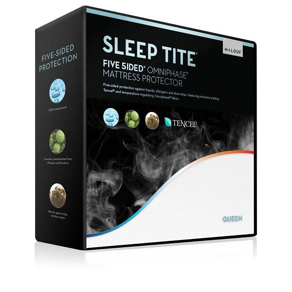 Five 5 Sided™ Mattress Protector with Tencel™ + Omniphase™