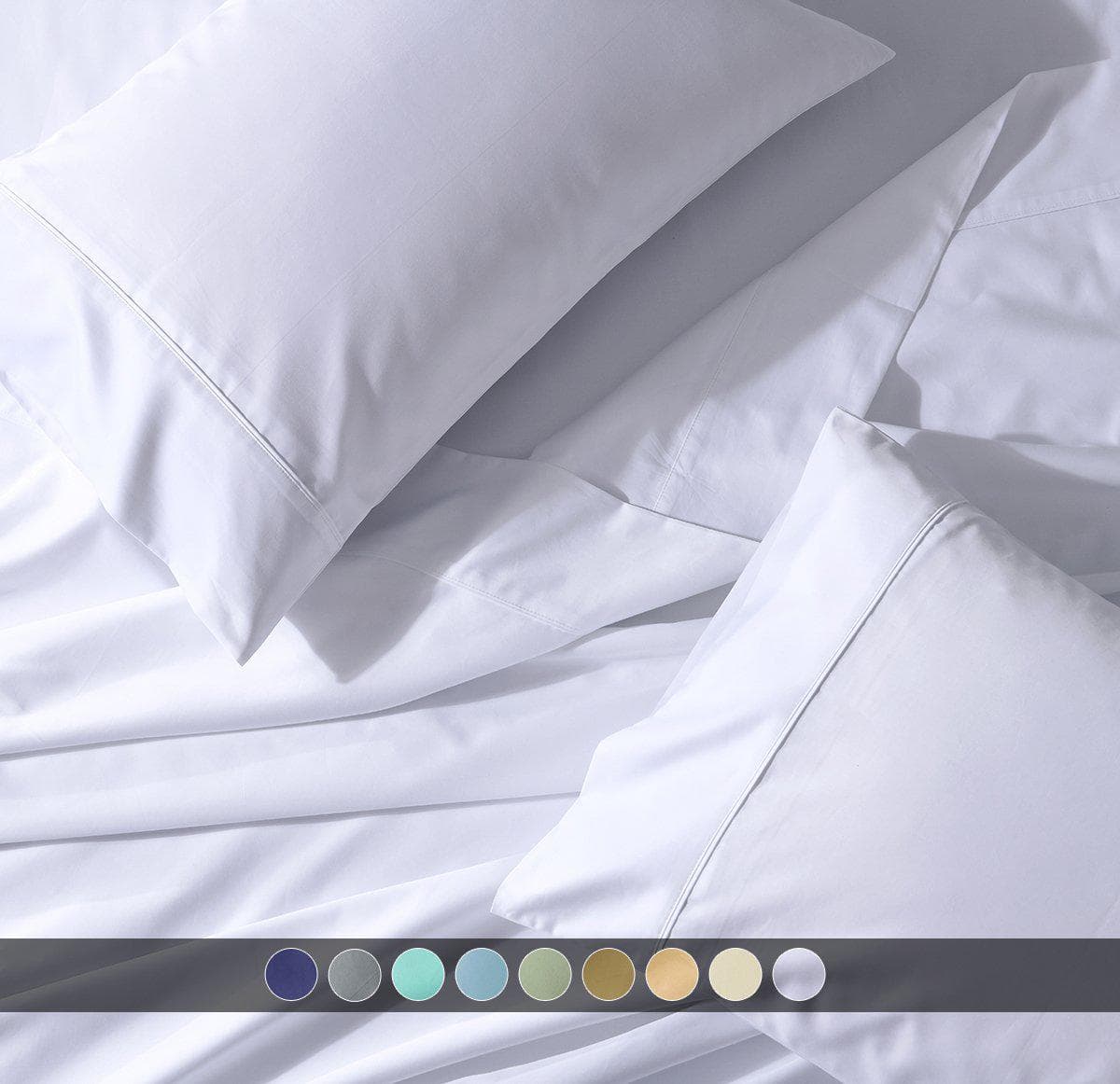 Flex Top California King Sheet Set - Abripedic Percale
