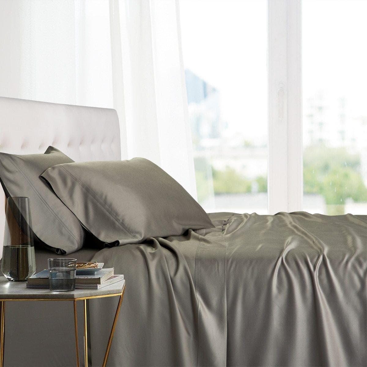 Flex Top King 100% Bamboo Viscose Sheet Set