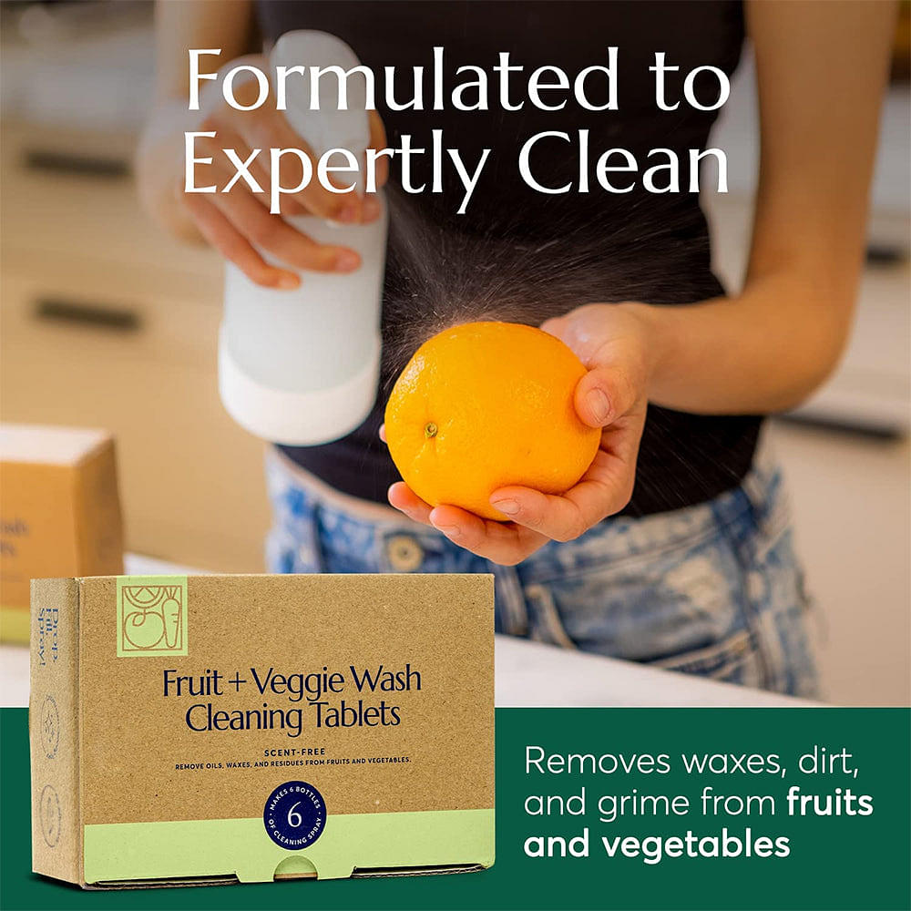 Fruit + Veggie Wash Cleaning Tablets