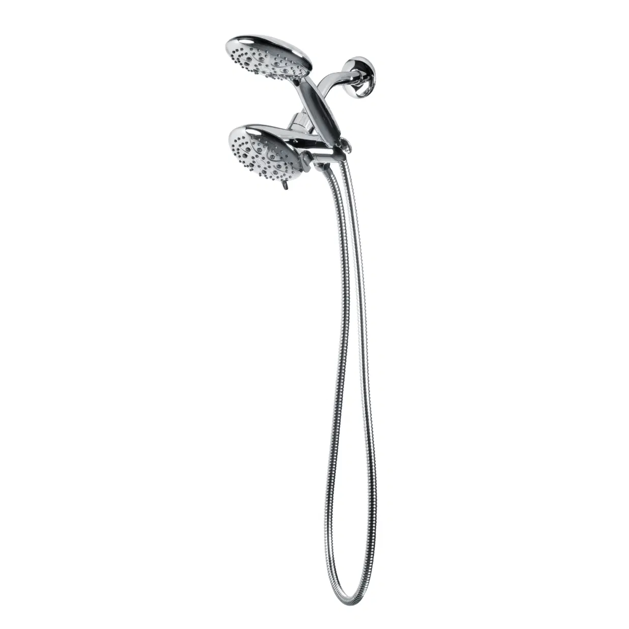 Fusion 4.7-in Multi-function Showerhead and Multi-function Handshower Shower Combo Chrome