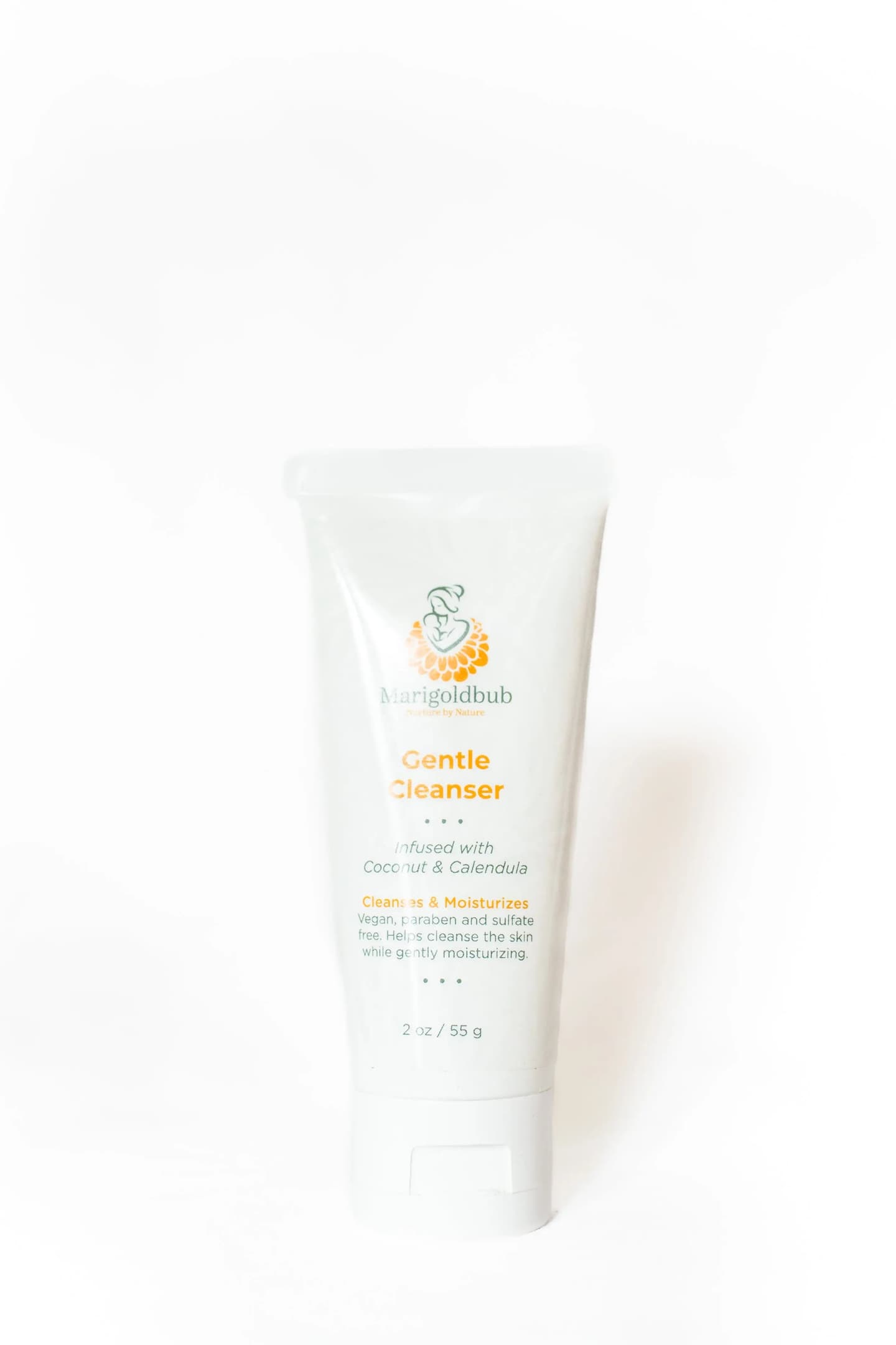 Gentle Cleanser - Natural Ayurvedic Face Cleanser with Aloe Vera, Coconut Oil & Calendula for Hydrated, Balanced and Refreshed Skin