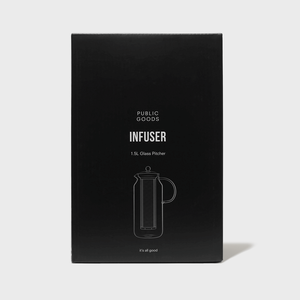 Glass Infuser Pitcher