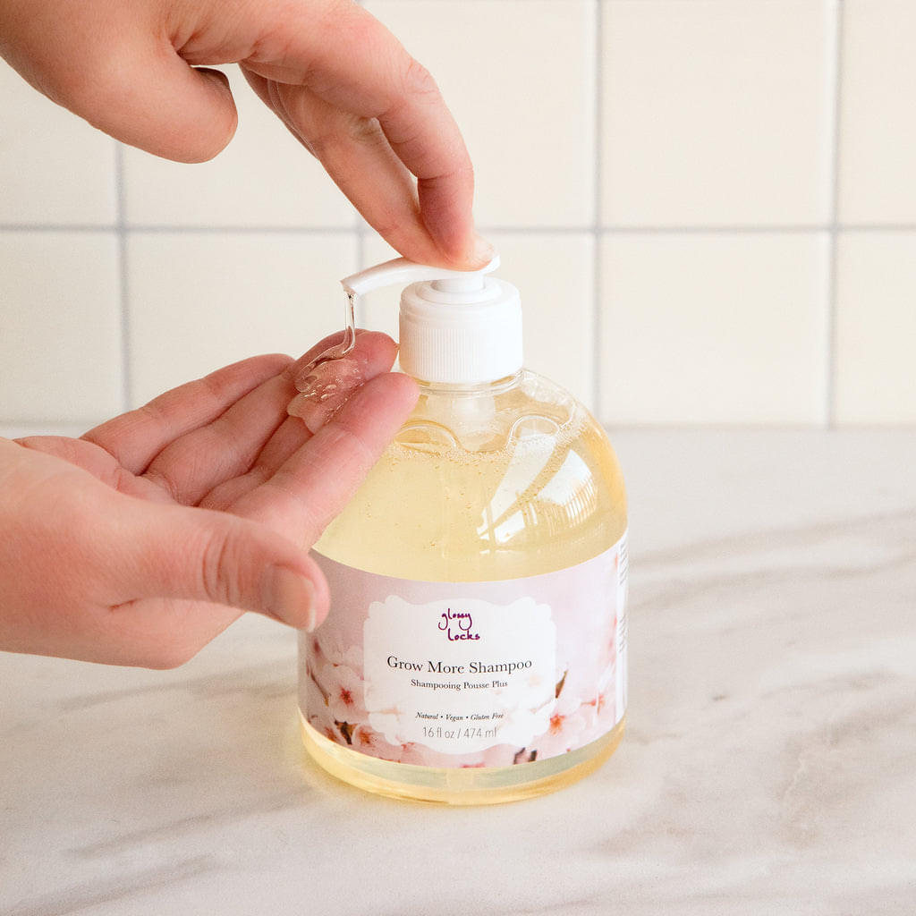 Glossy Locks Grow More Shampoo