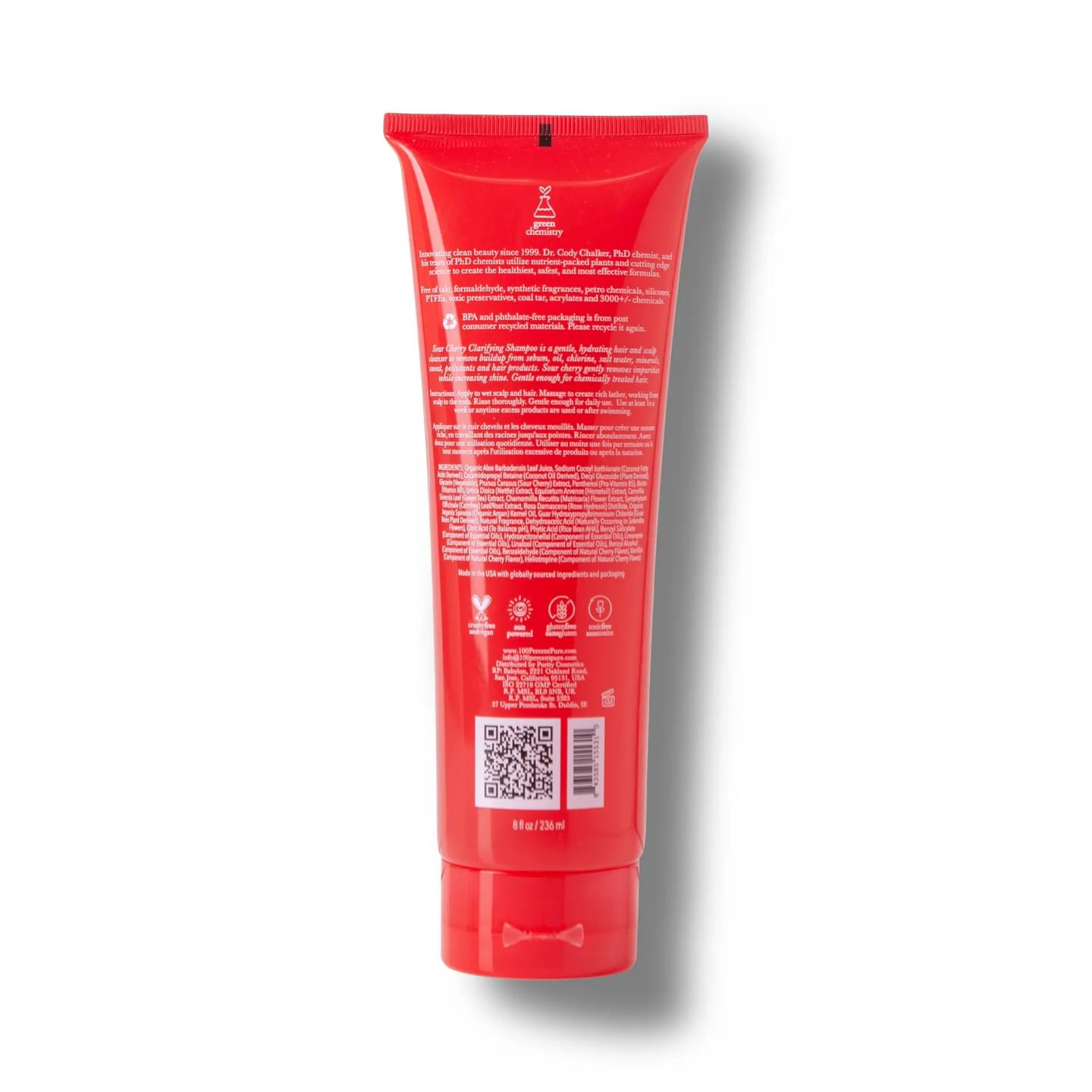 Glossy Locks Sour Cherry Clarifying Shampoo