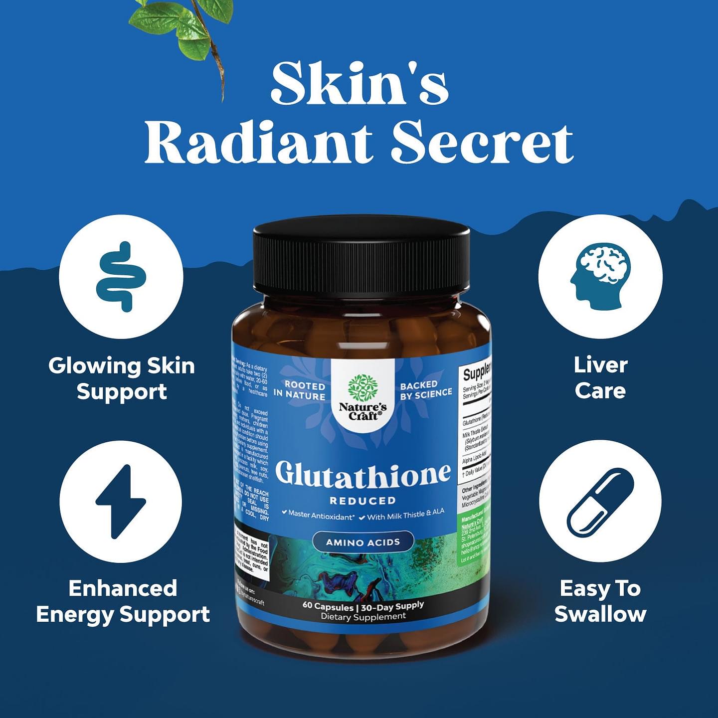 Glutathione 1000mg per serving