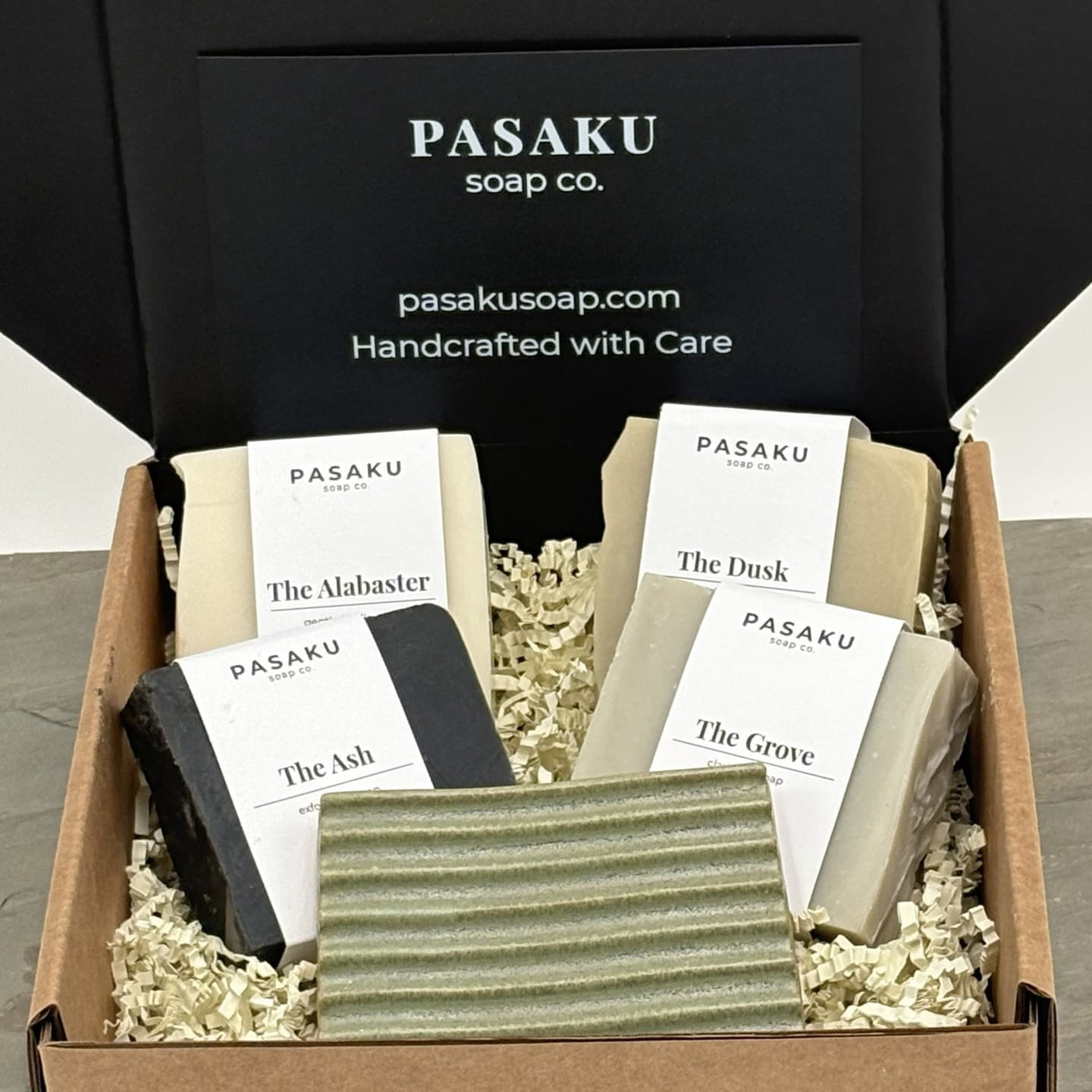 The Premiere Collection - Luxury Artisan Soap Gift Set - Sage