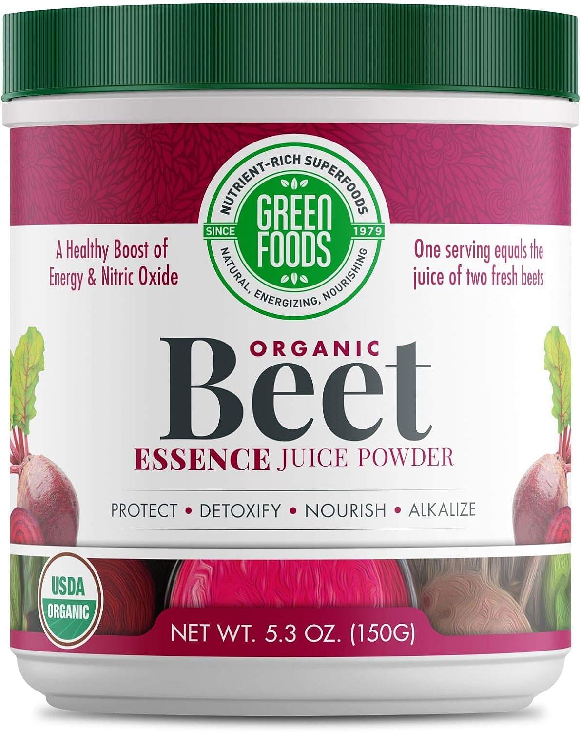 GREEN FOODS BEET ESSENCE,OG2, 5.3 OZ