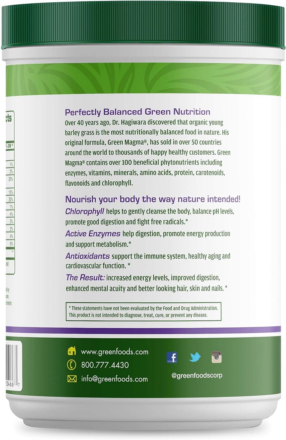 Green Foods Green Magma, 10.6 Ounce