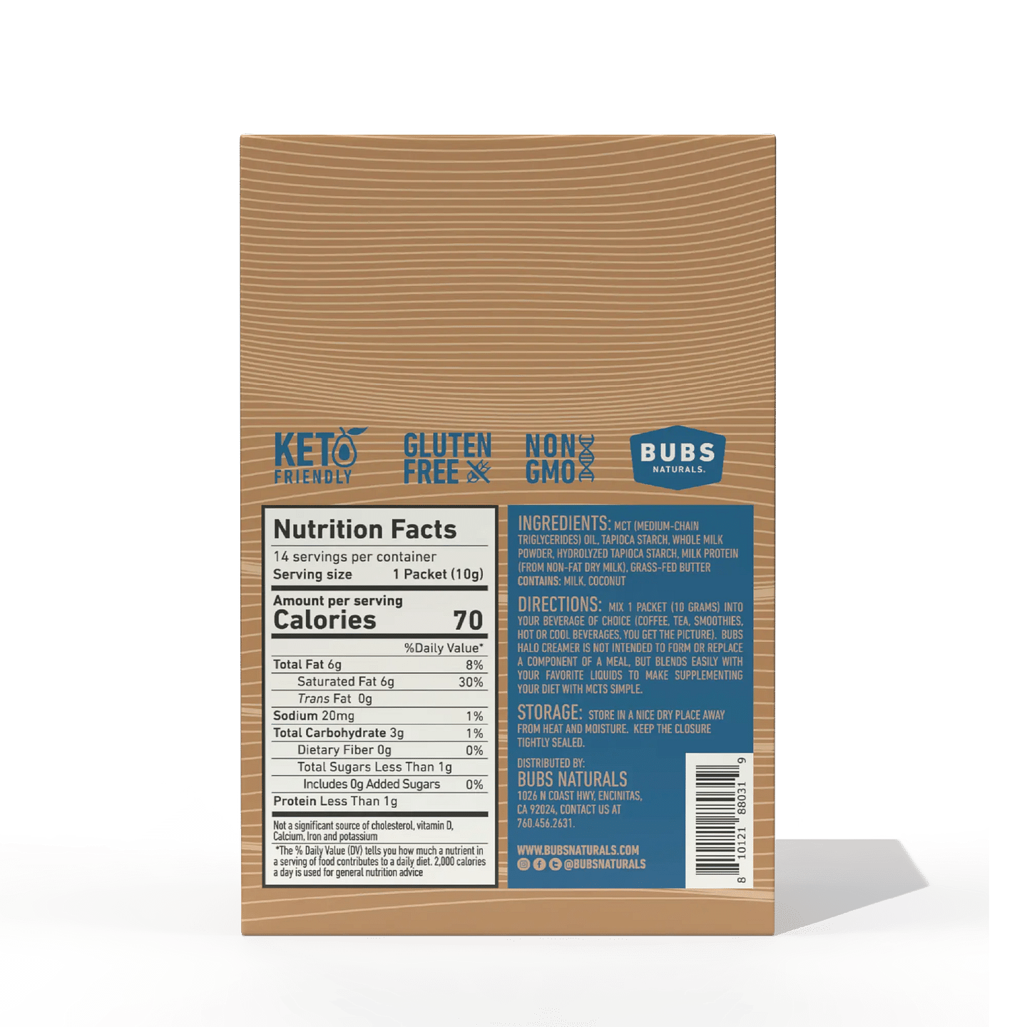 Halo Coffee Creamer | Travel Pack