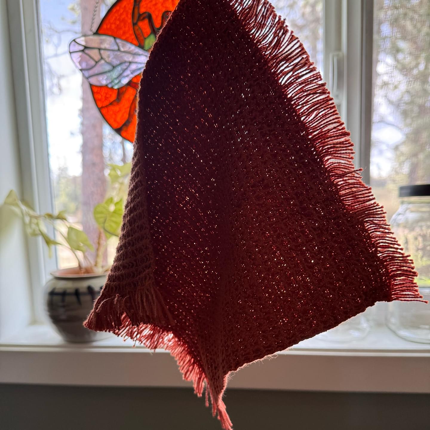 Hand-Loomed Organic Cotton Washcloth