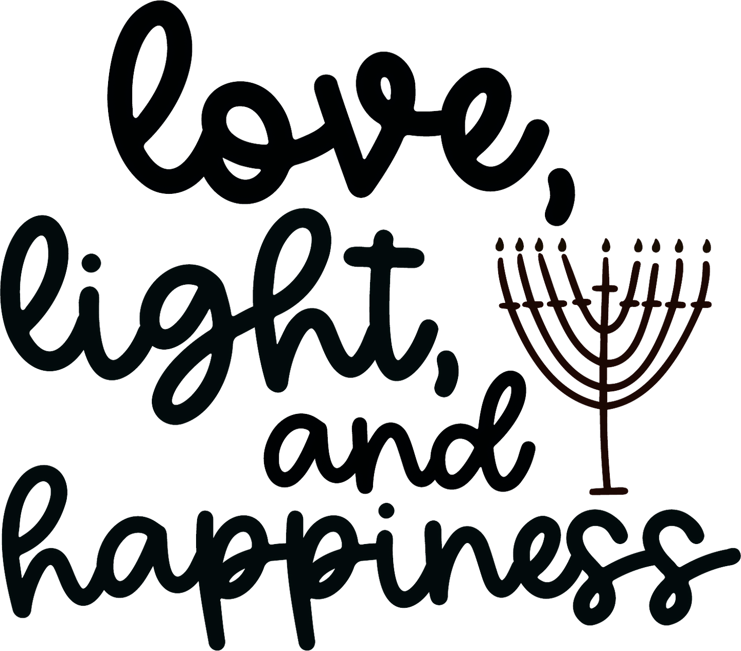 Hanukkah Laser Engraved Sleeves