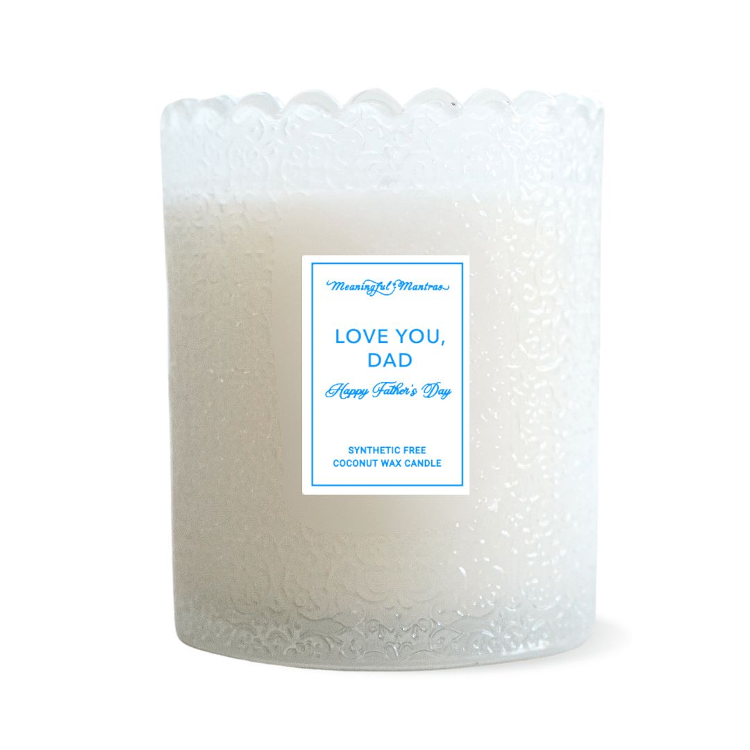 Happy Father's Day Natural Candle 8oz Kaia Collection