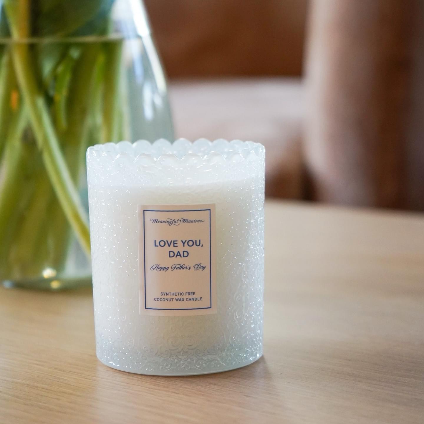 Happy Father's Day Natural Candle 8oz Kaia Collection