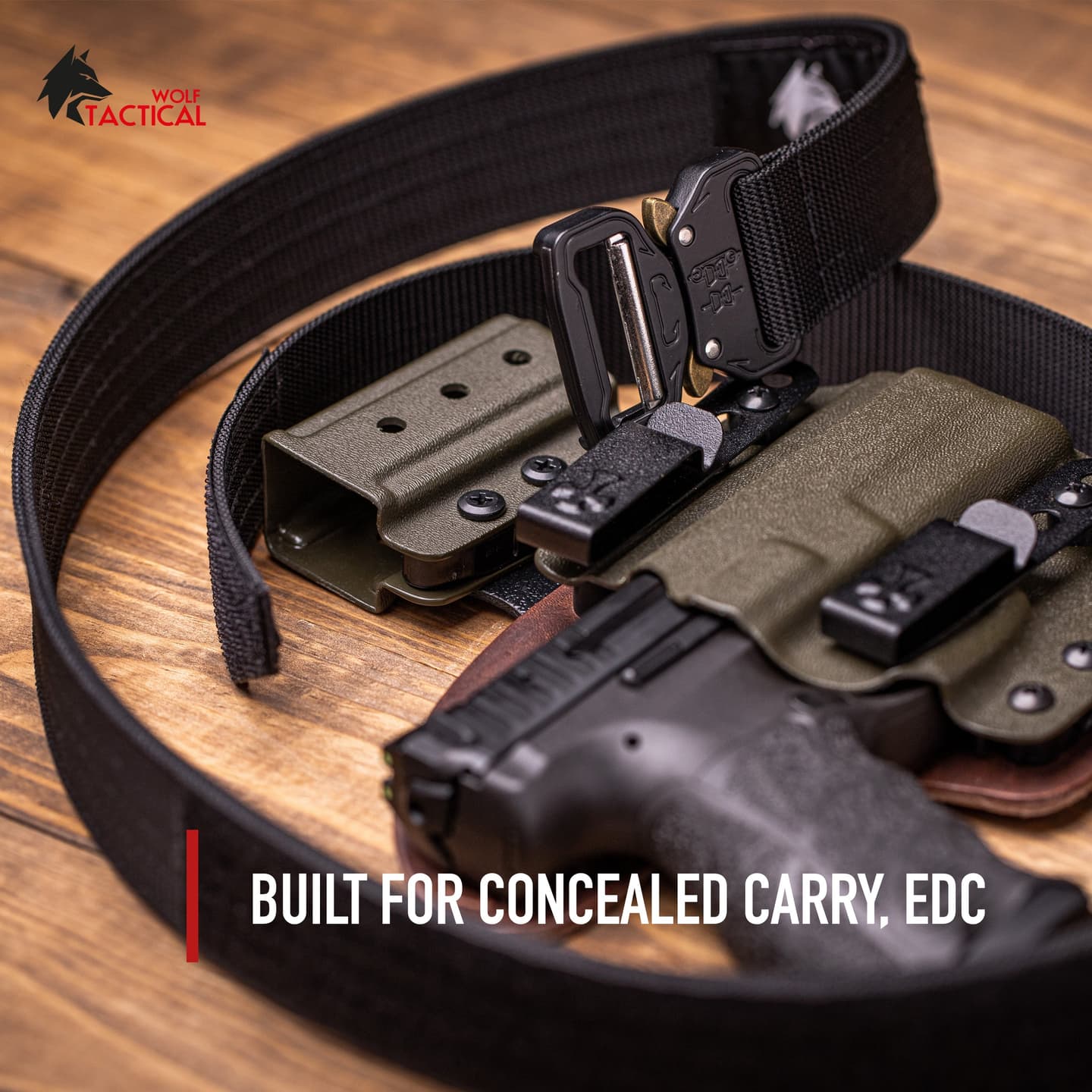 Heavy Duty Quick-Release EDC Belt