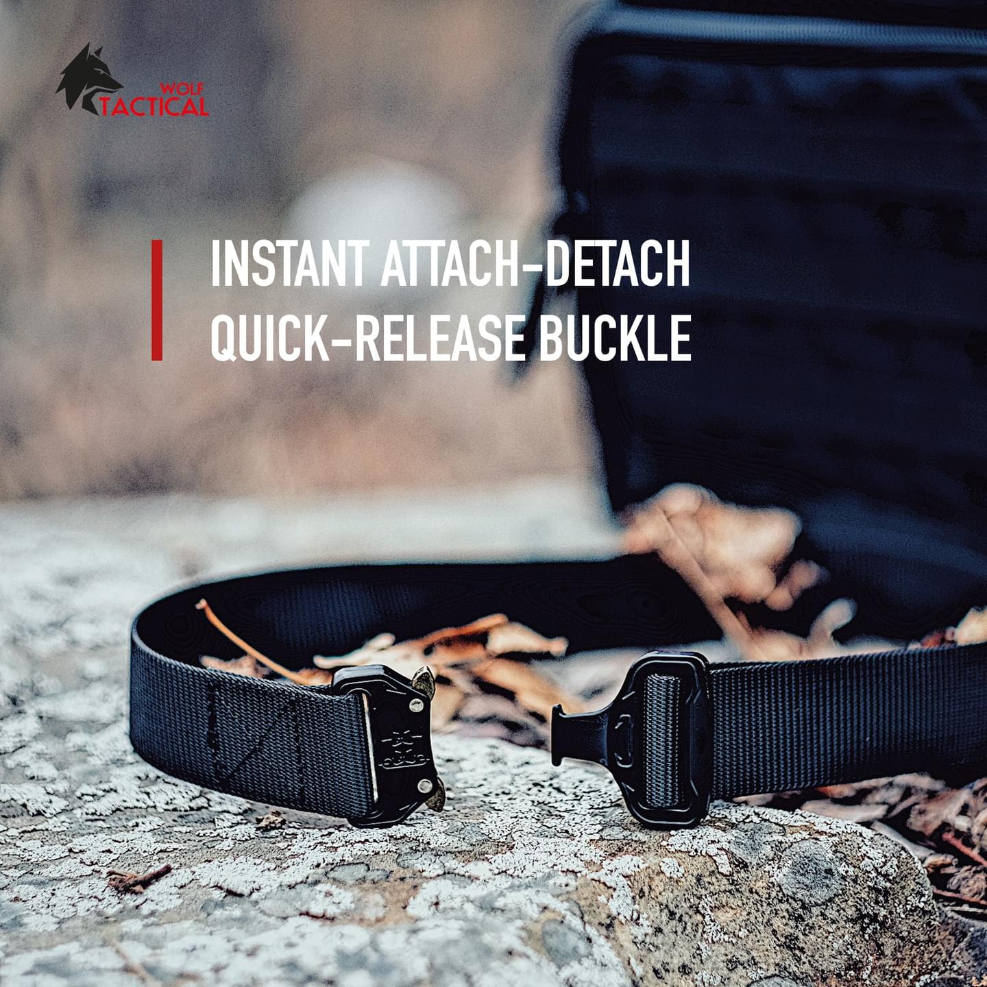 Heavy Duty Quick-Release EDC Belt