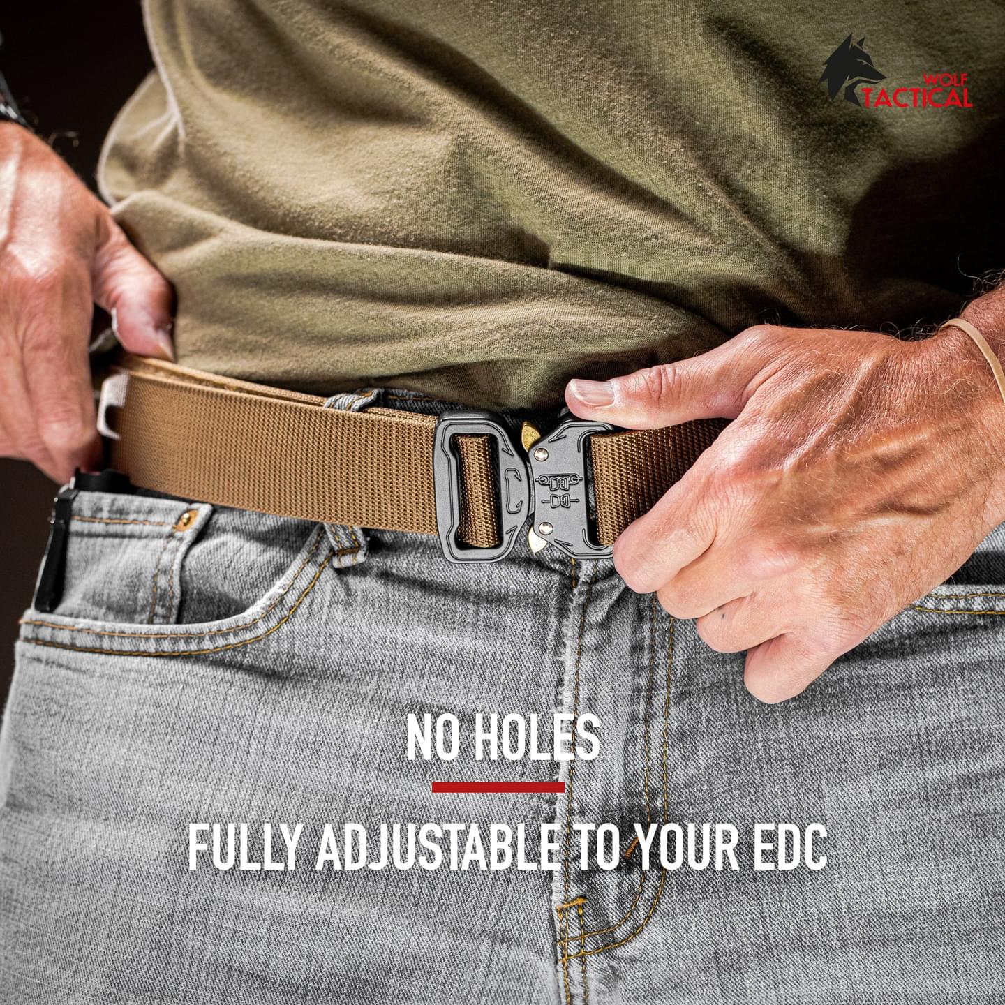 Heavy Duty Quick-Release EDC Belt