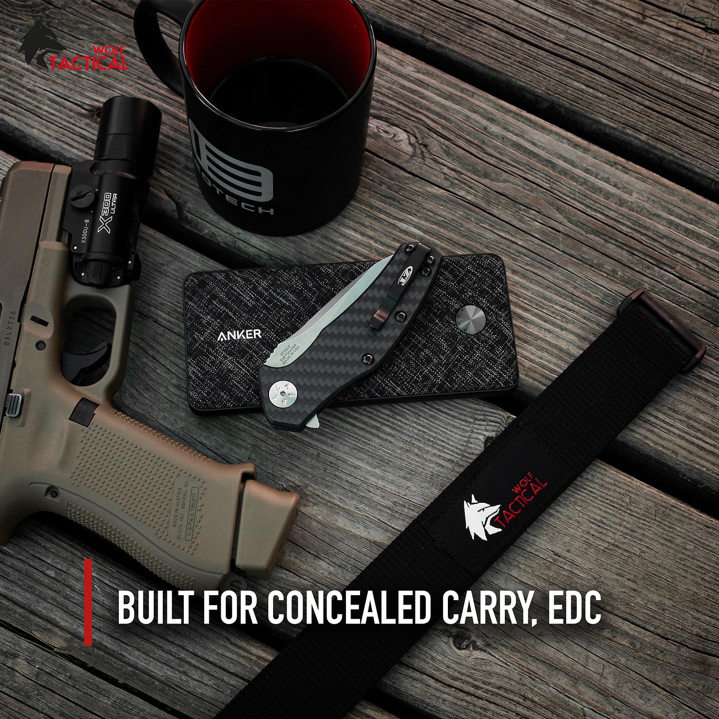 Heavy Duty Simple EDC Belt