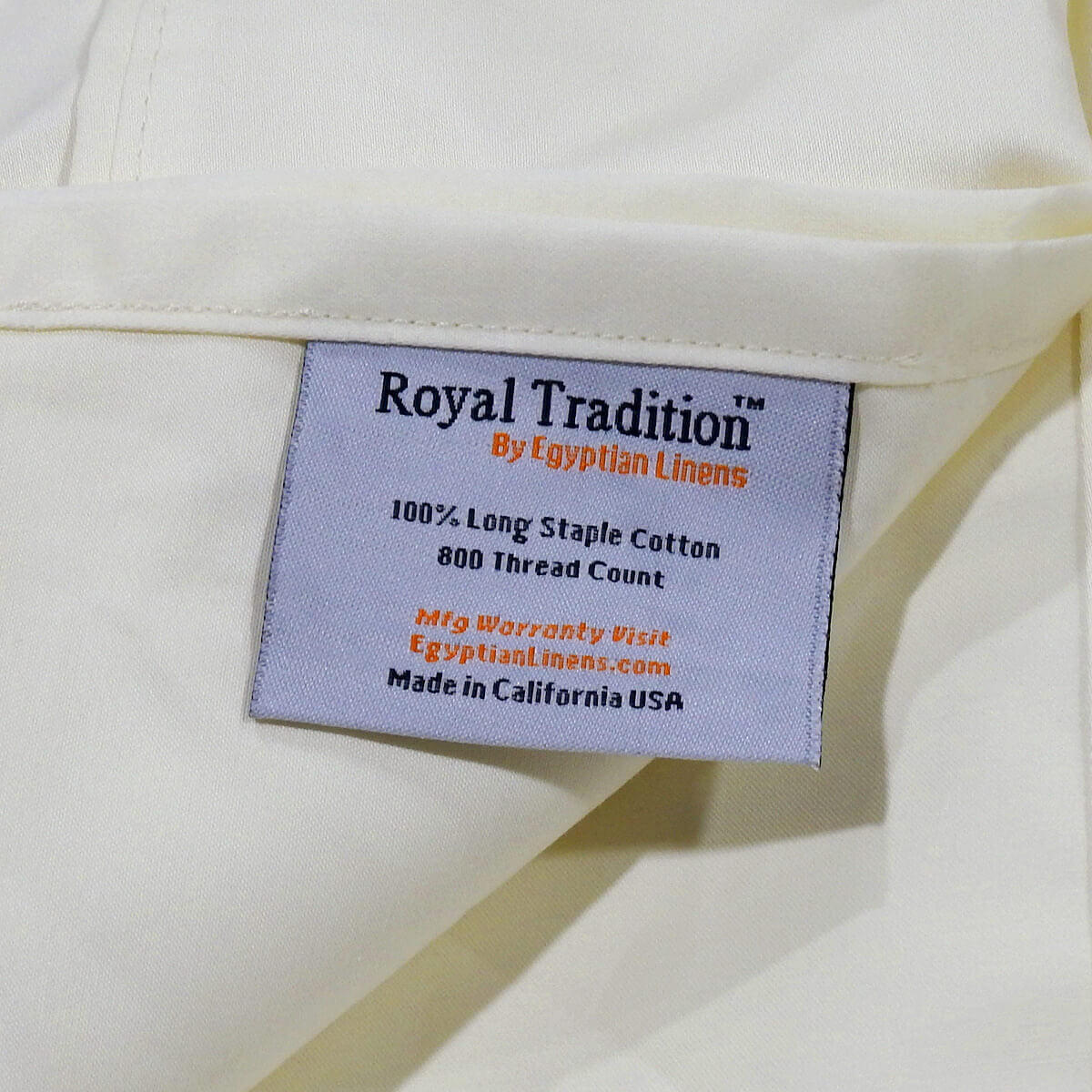 Heavyweight 800 Thread Count Cotton Bed Sheets Made in USA