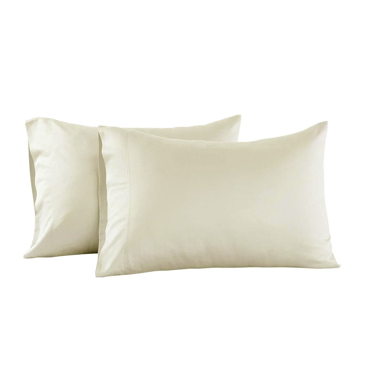 Heavyweight 800 Thread Count Solid Pillowcases (Pair) Made in USA