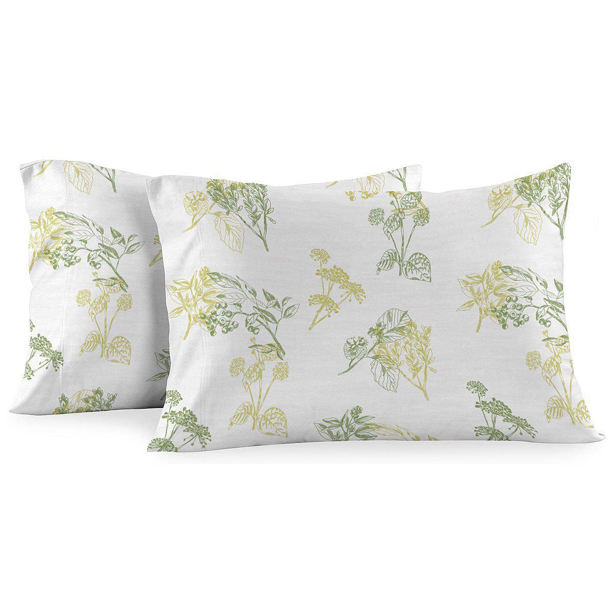 Heavyweight Printed Flannel Sheets 170GSM - Hedgerow