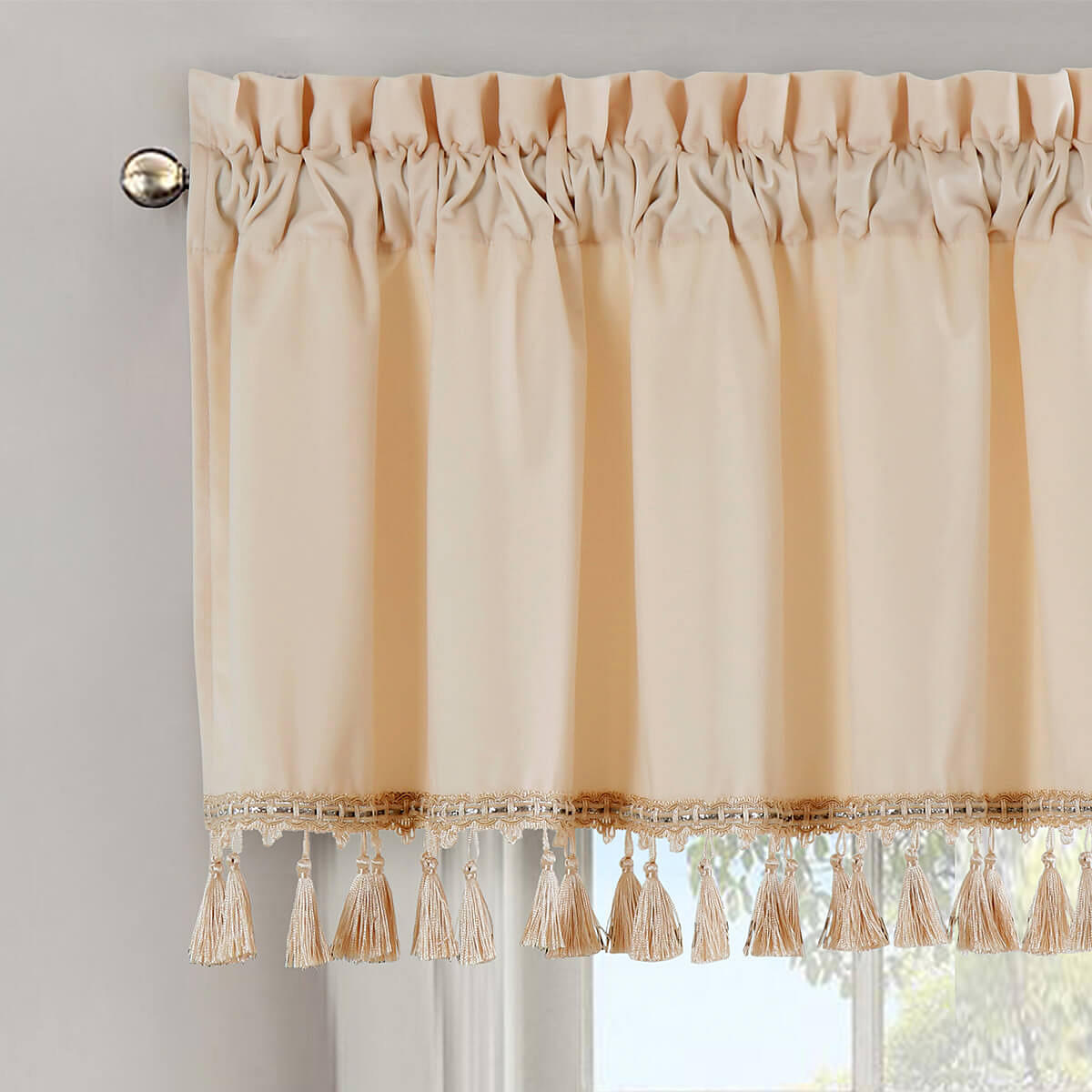 Heavyweight Velvet Straight Valance 52”Wx19”L (Single)