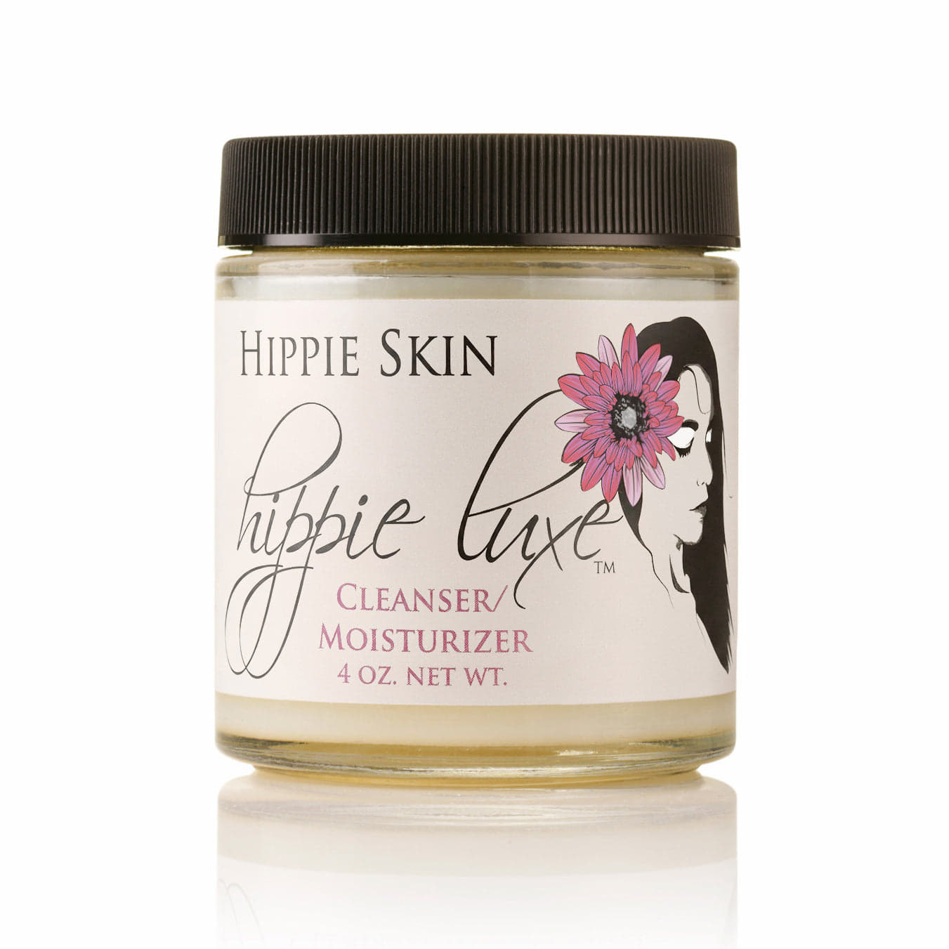 Hippie Luxe Natural Oil Cleanser Oil Cleanser with 4 Essential Oils Makeup Remover