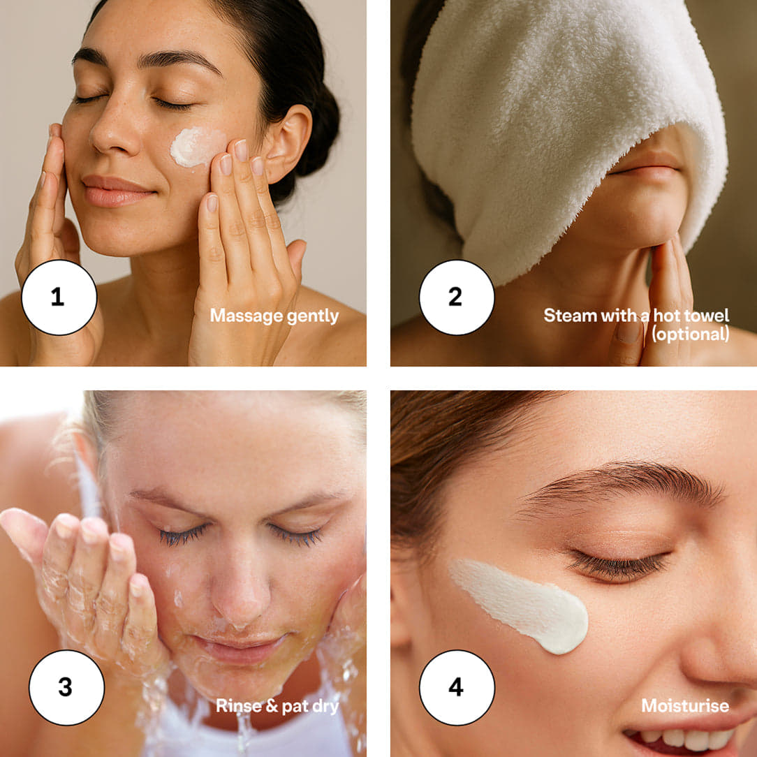 Hippie Luxe Natural Oil Cleanser Oil Cleanser with 4 Essential Oils Makeup Remover