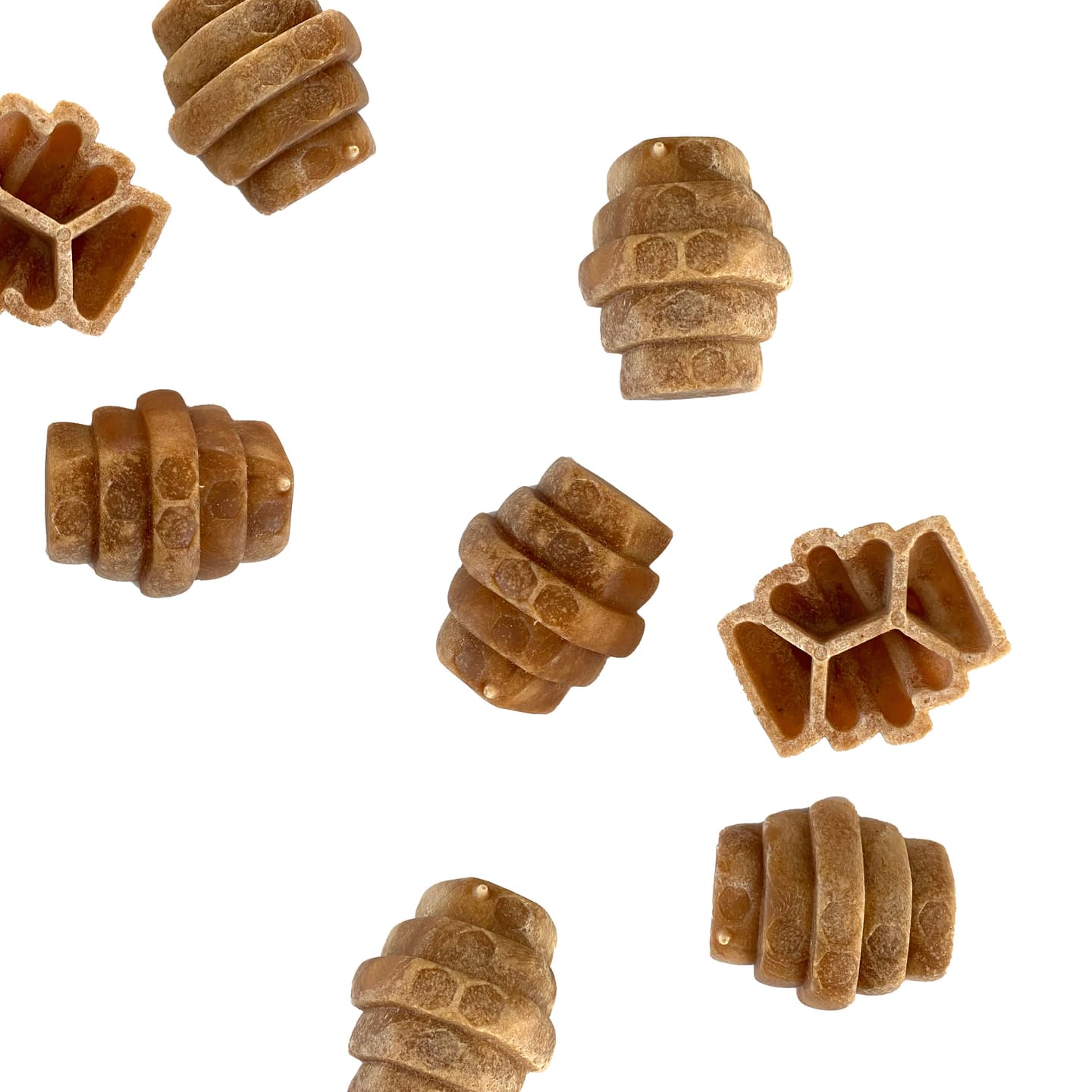 hive chews - small - Dental Dog Treats, Peanut & Honey Recipe, 8 oz Bag