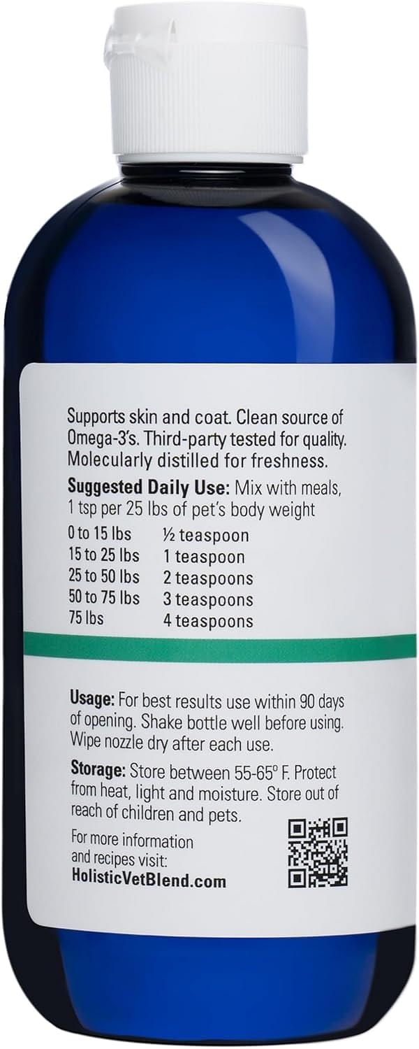 Holistic Vet Blend Icelandic Omega-3 Fish Oil for Pet Owners