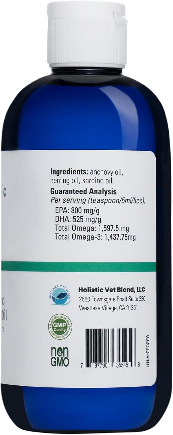 Holistic Vet Blend Icelandic Omega-3 Fish Oil for Pet Owners
