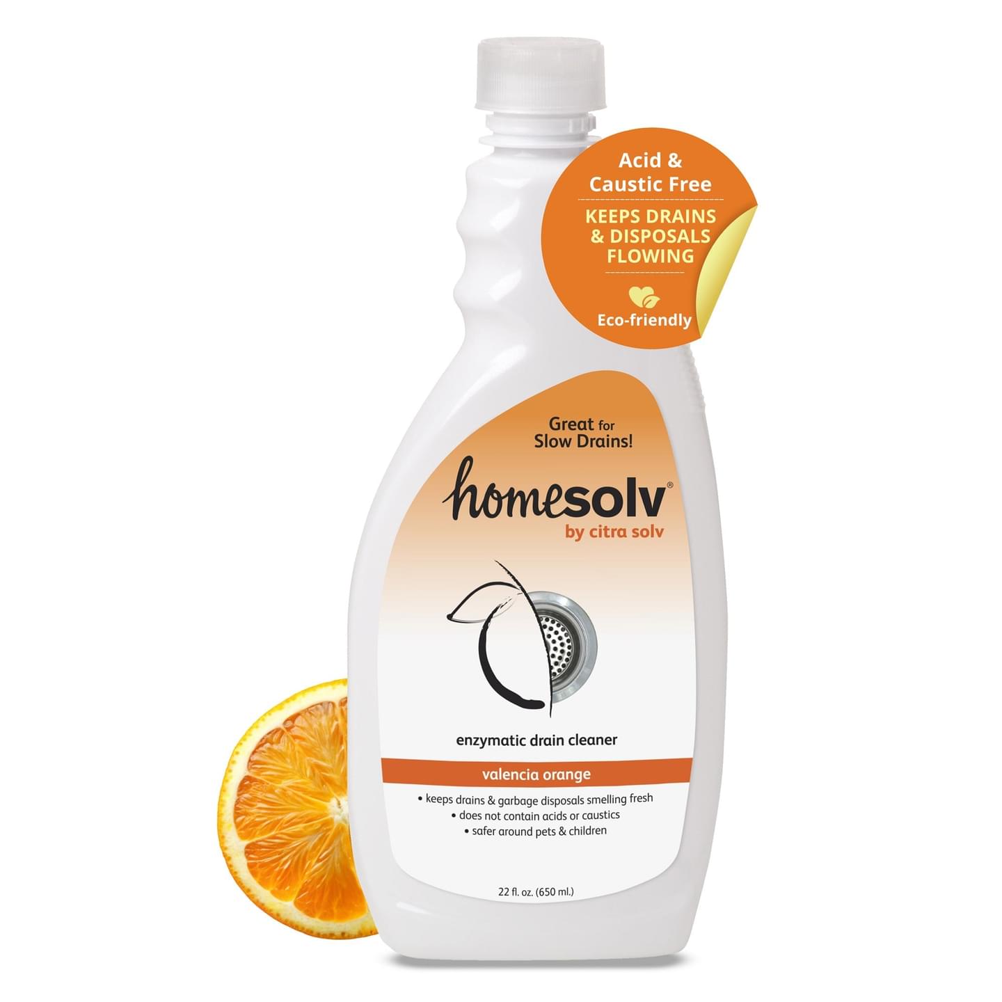 Homesolv Enzymatic Drain Cleaner 22 fl oz