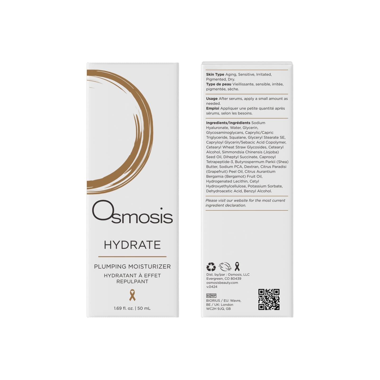 Hydrate - Lightweight Moisturizer Daily Facial Cream